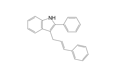 2-Phenyl-3-[(E)-3-phenylprop-2-enyl]-1H-indole