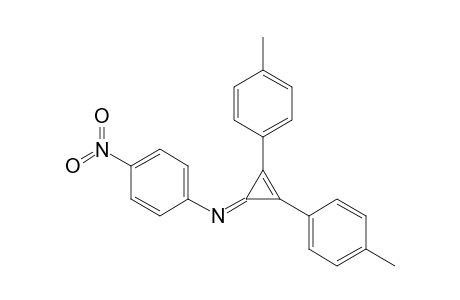 2,3-Di(4-methylphenyl)-N-(4-nitrophenyl)cyclopropenoneimine