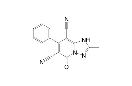 [1,2,4]Triazolo[1,5-a]pyridine-6,8-dicarbonitrile, 1,5-dihydro-2-methyl-5-oxo-7-phenyl-