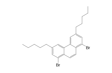 1,8-Dibromo-3,6-di-n-pentylphenanthrene