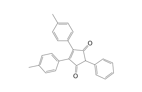 4-Cyclopentene-1,3-dione, 4,5-bis(4-methylphenyl)-2-phenyl-