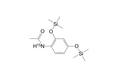 15N-Acetyl-15N-[2,4-di(trimethylsiloxy)phenyl]amine