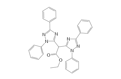 ETHYL-2,2-BIS-(2,5-DIPHENYL-1,2,4-TRIAZOL-3-YL)-ACETATE