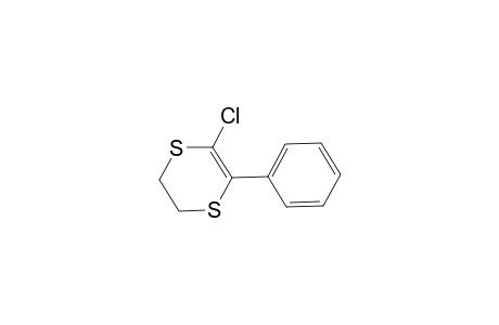 1,4-Dithiin, 2-chloro-5,6-dihydro-3-phenyl-