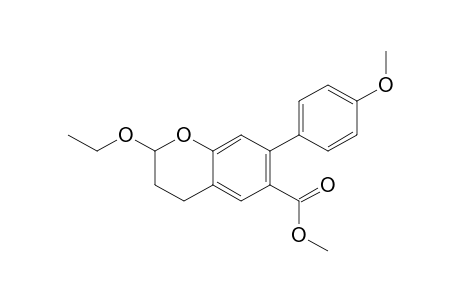 METHYL-2-ETHOXY-7-(PARA-METHOXYPHENYL)-CHROMAN-6-CARBOXYLATE