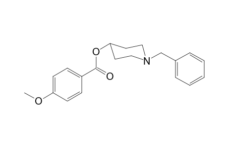 1-Benzylpiperidin-4-yl-4-methoxy benzoate