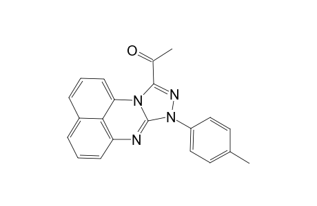 10-Acetyl-8-(4-methylphenyl)-[1,2,4]-triazolo[4,3-a]perimidine