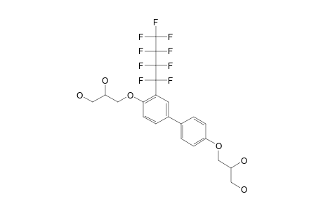 3-[4'-(2,3-DIHYDROXYPROPYLOXY)-3-PERFLUOROBUTYLBIPHENYL-4-YLOXY]-1,2-DIOL