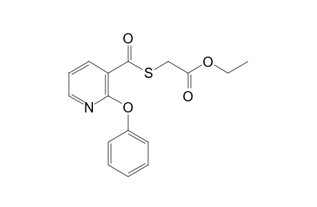 2-phenoxythionicotinic acid, S-(carboxymethyl)ester, ethyl ester