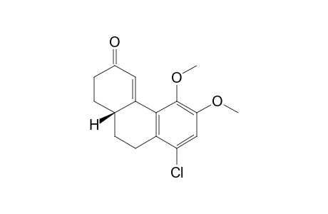 (10aR)-8-chloranyl-5,6-dimethoxy-2,9,10,10a-tetrahydro-1H-phenanthren-3-one