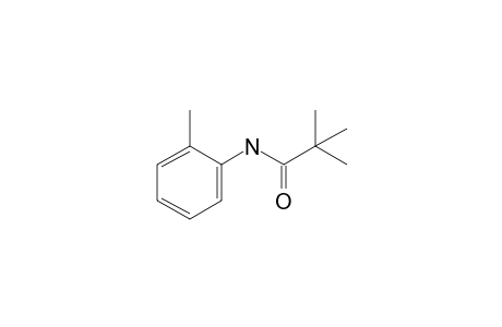 2,2-dimethyl-N-(2-methylphenyl)propionamide