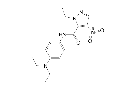 N-[4-(diethylamino)phenyl]-1-ethyl-4-nitro-1H-pyrazole-5-carboxamide