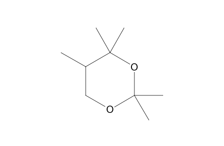 2,2,4,4,5-PENTAMETHYL-m-DIOXANE