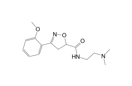 5-isoxazolecarboxamide, N-[2-(dimethylamino)ethyl]-4,5-dihydro-3-(2-methoxyphenyl)-