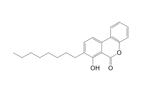 7-Hydroxy-8-octyl-6H-benzo[c]chromen-6-one