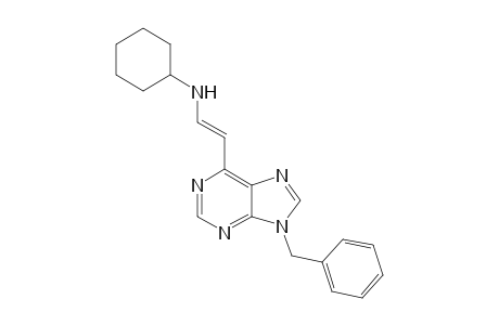 (E/Z)-9-Benzyl-6-[2-(cyclohexylamino)vinyl]purine