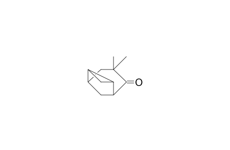 7,7-Dimethyl-endo-tricyclo-[3.3.1.0(2,4)]-nonan-6-one