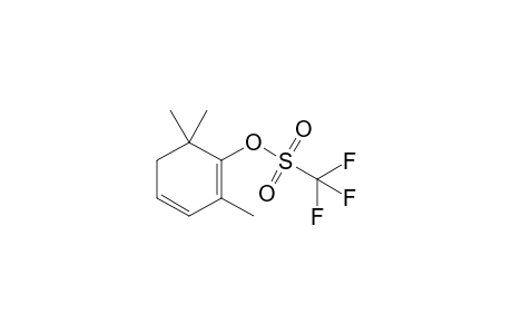 1-[(Trifluoromethylsulfonyl)oxy]-2,6,6-trimethylcyclohexa-1,3-diene