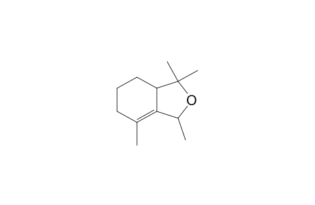 1,3,3,7-tetramethyl-3a,4,5,6-tetrahydro-1H-2-benzofuran