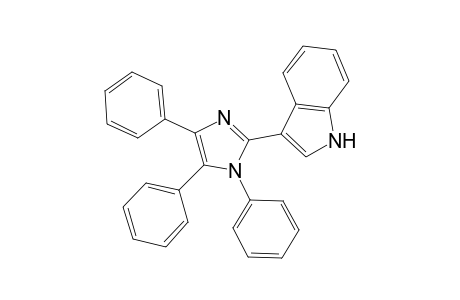 3-(1,4,5-Triphenyl-1H-imidazol-2-yl)-1H-indole