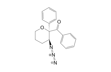 ((2R,3S)-3-azido-2-phenyltetrahydro-2H-pyran-2-yl)(phenyl)methanone