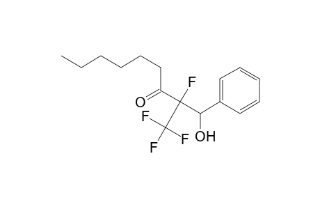 2-Fluoro-1-hydroxy-1-phenyl-2-(trifluoromethyl)-3-nonanone