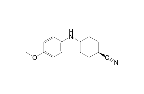 trans-4-(p-anisidino)cyclohexanecarbonitrile