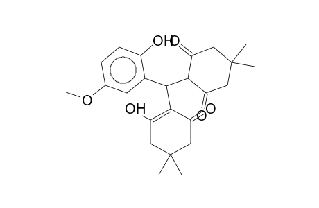 2-[a-(2-Hydroxy-4,4-dimethyl-6-oxo-1-cyclohexen-1-yl)-5-methoxysalicyl]-5,5-dimethyl-1,3-cyclohexanedione