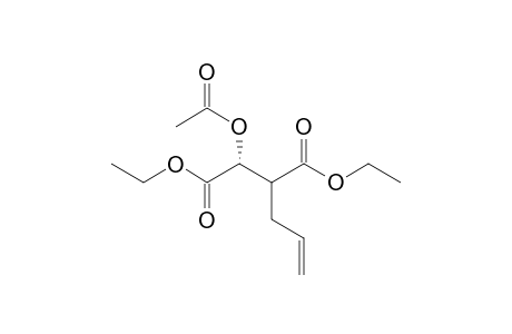 Diethyl (2R,3R/S)-2-Acetoxy-3-allylsuccinate