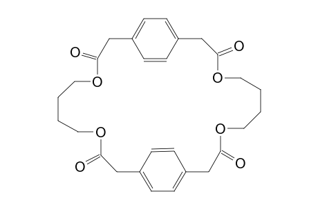 4,9,18,23-Tetraoxa-tricyclo[24.2.2.2*12,15*]dotriaconta-1(29),12(32),13,15(31),26(30),27-hexaene-3,10,17,24-tetraone