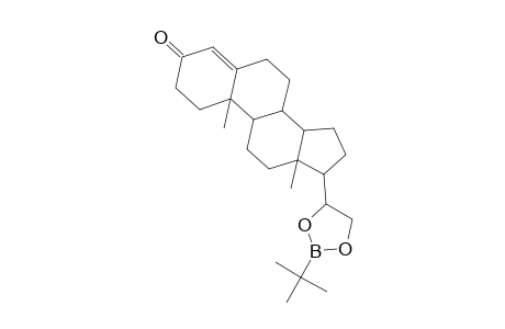 Pregn-4-en-3-one, 20,21-[[(1,1-dimethylethyl)borylene]bis(oxy)]-, (20R)-