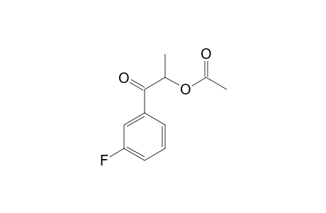 1-(3-Fluorophenyl)-2-acetoxypropan-1-one