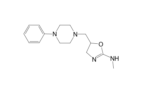 2-Oxazolamine, 4,5-dihydro-N-methyl-5-[(4-phenylpiperazin-1-yl)methyl]-