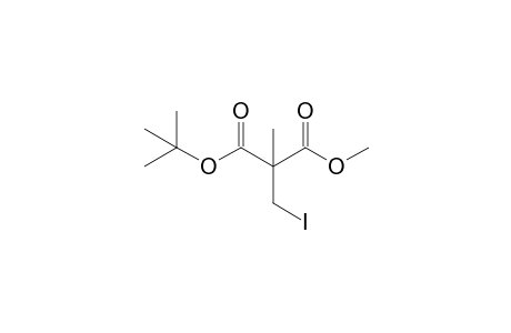 2-Iodomethyl-2-methyl-malonic acid tert-butyl ester methyl ester