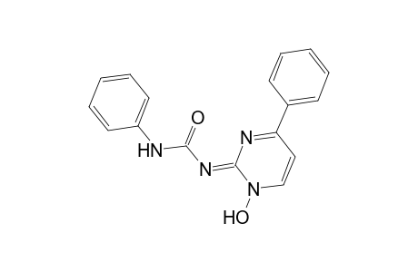 (1E)-1-(1-hydroxy-4-phenyl-2-pyrimidinylidene)-3-phenylurea