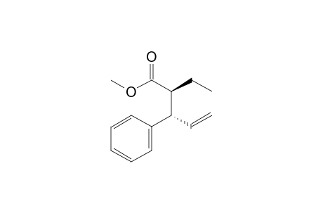 Methyl (2S,3S)-2-ethyl-3-phenyl-pent-4-enoate