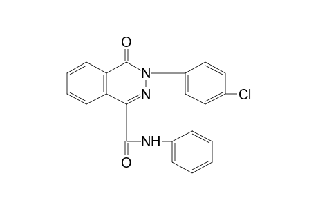 3-(p-CHLOROPHENYL)-3,4-DIHYDRO-4-OXO-1-PHTHALAZINECARBOXANILIDE