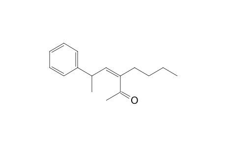 (Z)-3-Butyl-5-phenylhex-3-en-2-one