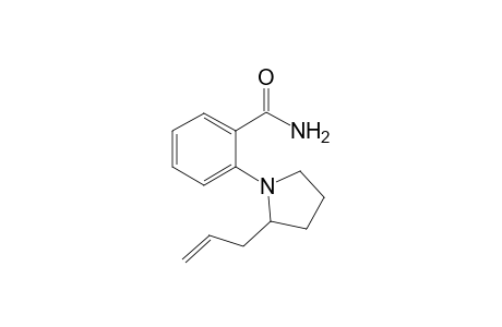 2-Allylpyrrolidine o-Aminobenzamide