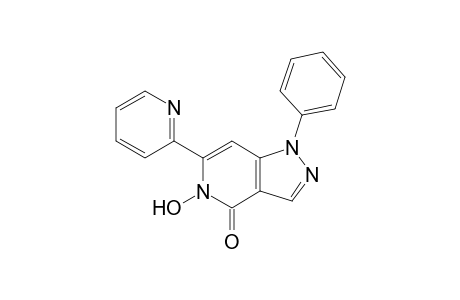 5-Hydroxy-1-phenyl-6-(2-pyridyl)-1,5-dihydro-4H-pyrazolo[4,3-c]pyridin-4-one