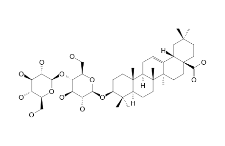 BETA-D-GLUCOPYRANOSYL-(1->4)-BETA-D-GLUCOPYRANOSYL-3-O-OLEANOIC-ACID