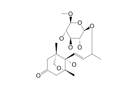 DRUMMONDOL-11-O-BETA-D-GLUCOPYRANOSIDE