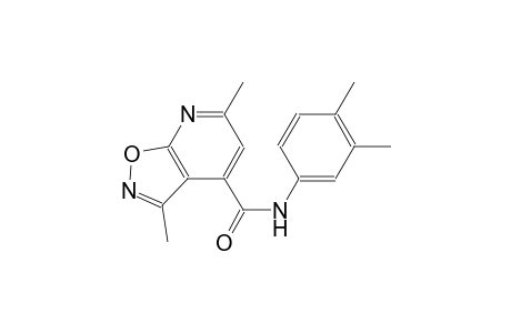 isoxazolo[5,4-b]pyridine-4-carboxamide, N-(3,4-dimethylphenyl)-3,6-dimethyl-