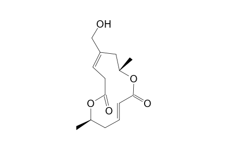 (6R,13R)-(3E,10Z)-11-Hydroxymethyl-6,13-dimethyl-1,7-dioxatrideca-3,10-diene-2,8-dione