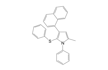 5-Methyl-3-(1-naphthyl)-1-phenyl-2-(phenylthio) pyrrole