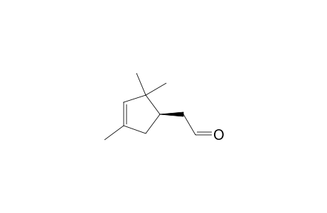 2-(2,2,4-trimethyl-1-cyclopent-3-enyl)acetaldehyde