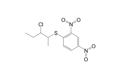 (2RS, 3RS)-2-(2,4-Dinitrophenylthio)-3-chlor-pentan