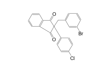 2-(3-Bromobenzyl)-2-(4-chlorophenyl)-1H-indene-1,3(2H)-dione