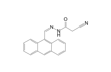 N'-[(Z)-9-Anthrylmethylidene]-2-cyanoacetohydrazide