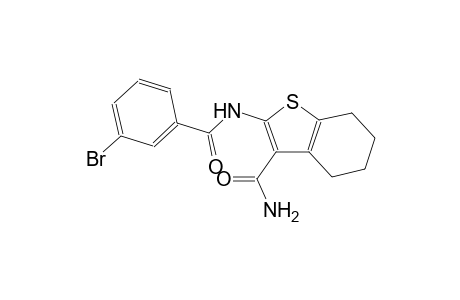 2-[(3-bromobenzoyl)amino]-4,5,6,7-tetrahydro-1-benzothiophene-3-carboxamide